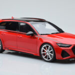 Audi RS6 MTM C8 Avant Tango Röd GT Spirit 1:18 - image 4 of 6