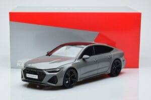 Audi RS7 C8 Sportback Grå Kengfai 1:18 VAKF-0333 Resin — bild 7 av 7