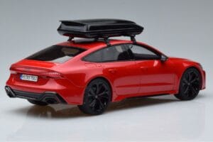Audi RS7 C8 Sportback Röd Asia Edition GT Spirit 1:18 CLDC021 Resin — bild 2 av 6