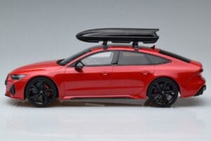 Audi RS7 C8 Sportback Röd Asia Edition GT Spirit 1:18 CLDC021 Resin — bild 3 av 6
