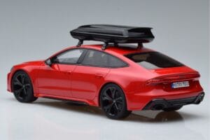 Audi RS7 C8 Sportback Röd Asia Edition GT Spirit 1:18 CLDC021 Resin — bild 5 av 6