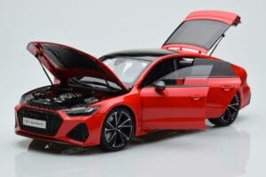 Audi RS7 C8 Sportback Röd Kengfai 1:18 VAKF-0332 Resin — bild 2 av 7