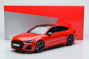 Audi RS7 C8 Sportback Röd Kengfai 1:18 VAKF-0332 Resin — bild 7 av 7