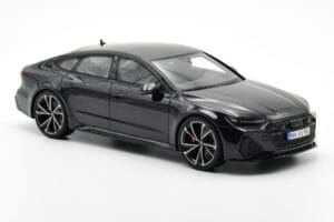 Audi RS7 C8 Sportback Mythos Svart Asia Edition GT Spirit 1:18 CLDC011 Resin — bild 4 av 6