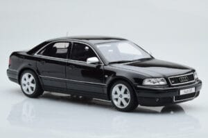 Audi S8 D2 Svart Otto 1:18 OT082 Resin — bild 4 av 6