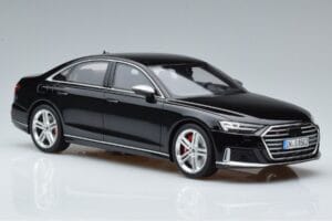 Audi S8 D5 Mythos Svart Asia Edition GT Spirit 1:18 CLDC019 Resin — bild 4 av 6