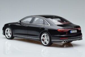 Audi S8 D5 Mythos Svart Asia Edition GT Spirit 1:18 CLDC019 Resin — bild 5 av 6
