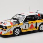 Audi Sport Quattro S1 E2 #4 S. Blomqvist / B. Cederberg Rally 1000 Lakes 1985 IXO 1:18 18RMC161A