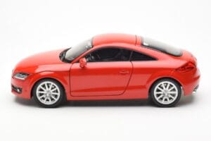 Audi TT 8J Röd Metallic Minichamps 1:18 100015021 Metall — bild 4 av 8