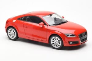 Audi TT 8J Röd Metallic Minichamps 1:18 100015021 Metall — bild 6 av 8