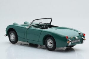 Austin-Healey Sprite Grön Kyosho 1:18 08953LG Metall — bild 7 av 8