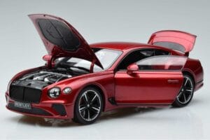 Bentley Continental GT Candy Röd Norev 1:18 182788 Metall — bild 2 av 7
