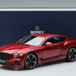 Bentley Continental GT Candy Röd Norev 1:18 182788 Metall - image 7 of 7