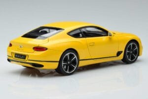 Bentley Continental GT Monaco Gul Norev 1:18 182786 Metall — bild 3 av 7