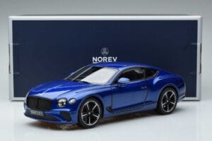 Bentley Continental GT Sequin Blå Norev 1:18 182787 Metall — bild 7 av 7