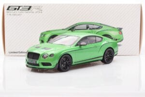 Bentley Continental GT3-R Apple Grön Almost Real 1:18 830402 Metall — bild 8 av 8