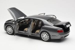 Bentley Flying Spur W12 Granite Grå Kyosho 1:18 08891GN Metall — bild 5 av 8