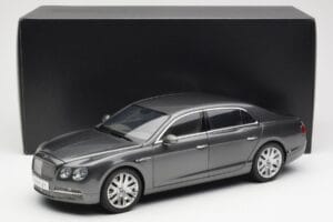 Bentley Flying Spur W12 Granite Grå Kyosho 1:18 08891GN Metall — bild 8 av 8