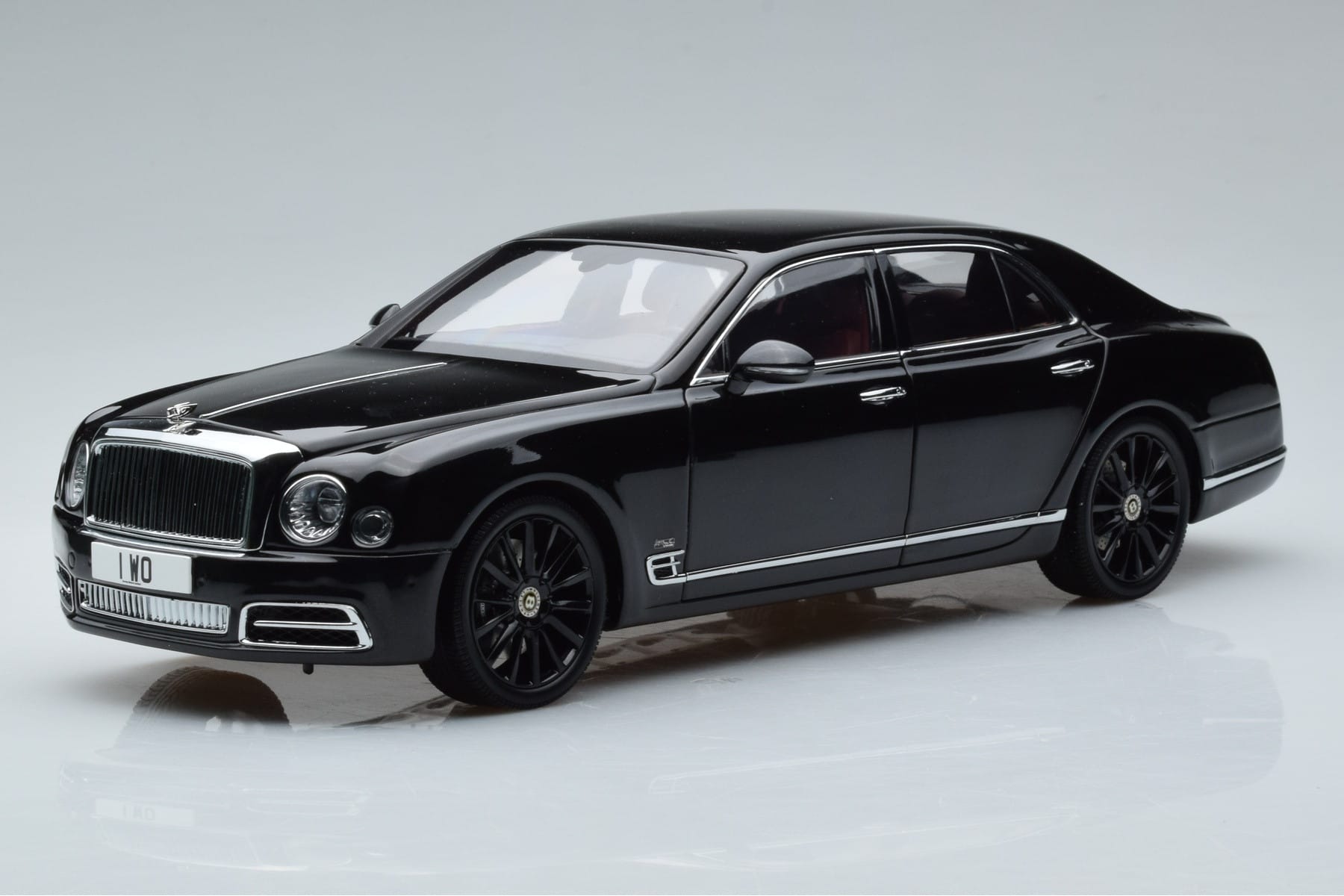 Bentley Mulsanne W.O. Edition By Mulliner Svart Almost Real 1:18 830508 Metall