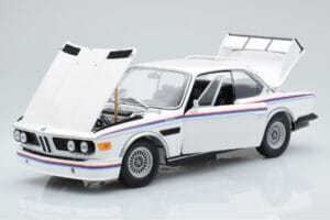 BMW 3.0 CSL E9 Vit Dealer Edition Minichamps 1:18 80435A5D020 Metall — bild 2 av 7