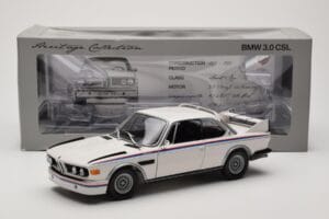 BMW 3.0 CSL E9 Vit Heritage Edition Minichamps 1:18 80432411550 Metall — bild 8 av 8