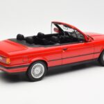 BMW 318i E30 Cabriolet Röd Norev 1:18 183210 - image 2 of 6
