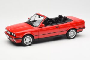 BMW 318i E30 Cabriolet Röd Norev 1:18 183210