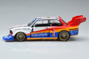 BMW 320 Group 5 #4 M. Winkelhock DRM Zolder 1979 MCG 1:18 MCG18807R Metall — bild 3 av 6