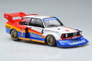 BMW 320 Group 5 #4 M. Winkelhock DRM Zolder 1979 MCG 1:18 MCG18807R Metall — bild 4 av 6