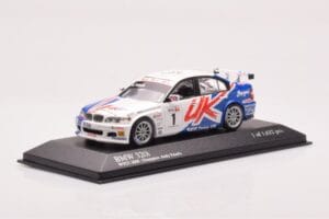 BMW 320si E90 BMW Team UK #1 A. Priaulx WTCC Porto Winner 2007 Minichamps 1:43 400072601 Metall — bild 2 av 4