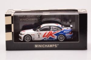 BMW 320si E90 BMW Team UK #1 A. Priaulx WTCC Porto Winner 2007 Minichamps 1:43 400072601 Metall — bild 4 av 4