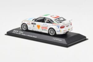 BMW 320si E90 BMW Team Italy Spain #4 A. Zanardi WTCC Brno 3rd Race 2007 Minichamps 1:43 400072604 Metall — bild 3 av 4
