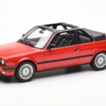 BMW 325i E30 Baur Röd Metallic Otto 1:18