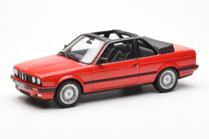 BMW 325i E30 Baur Röd Metallic Otto 1:18
