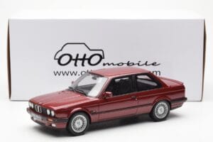 BMW 325i E30 Bordeaux Metallic Otto 1:18 OT102 Resin — bild 6 av 6