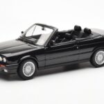 BMW 325i E30 Cabriolet Svart Metallic Norev 1:18