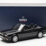 BMW 325i E30 Cabriolet Svart Metallic Norev 1:18 - image 6 of 6