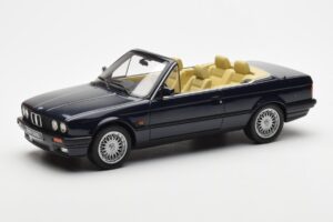 BMW 325i E30 Cabriolet Blå Otto 1:18