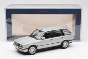 BMW 325i E30 Touring Silver Norev 1:18 183216 Metall — bild 6 av 6