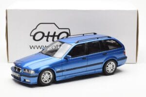 BMW 328i E36 Touring M Package Blå Otto 1:18 OT358 Resin — bild 6 av 6
