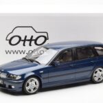 BMW 330i E46 Touring Blå Otto 1:18 - image 6 of 6