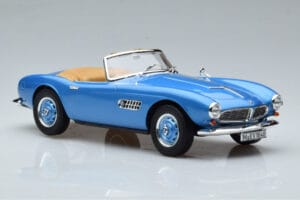BMW 507 Blå Norev 1:18 183234 Metall — bild 4 av 6