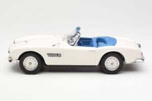 BMW 507 Roadster Vit Norev 1:18 183232 Metall — bild 3 av 6