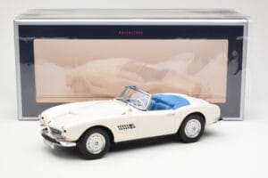 BMW 507 Roadster Vit Norev 1:18 183232 Metall — bild 6 av 6