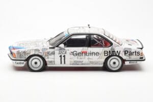 BMW 635 CSi E24 #11 D. Quester / M. Tassin / M. Heger 24 Hours of Spa 1986 AUTOart 1:18 80430145826 Metall — bild 4 av 8