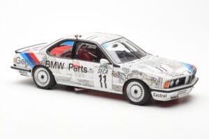 BMW 635 CSi E24 #11 D. Quester / M. Tassin / M. Heger 24 Hours of Spa 1986 AUTOart 1:18 80430145826 Metall — bild 6 av 8