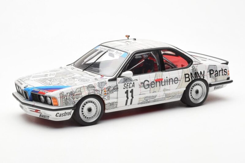 BMW 635 CSi E24 #11 D. Quester / M. Tassin / M. Heger 24 Hours of Spa 1986 AUTOart 1:18 80430145826 Metall