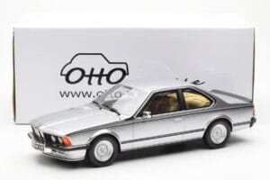 BMW 635 CSi E24 Silver Otto 1:18 OT313 Resin — bild 6 av 6