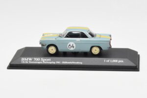 BMW 700 Sport #64 Hulbusch / Stausberg 12 Hours of Nurburgring 1961 Minichamps 1:43