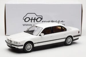BMW 750iL E38 Asia Exclusive Vit Otto 1:18 OT836 Resin — bild 6 av 6
